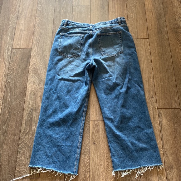 Urban Planet Cropped Wide Leg Jeans - Picture 3 of 4